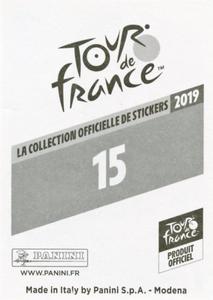 2019 Panini Tour de France #15 Mikaël Cherel Back